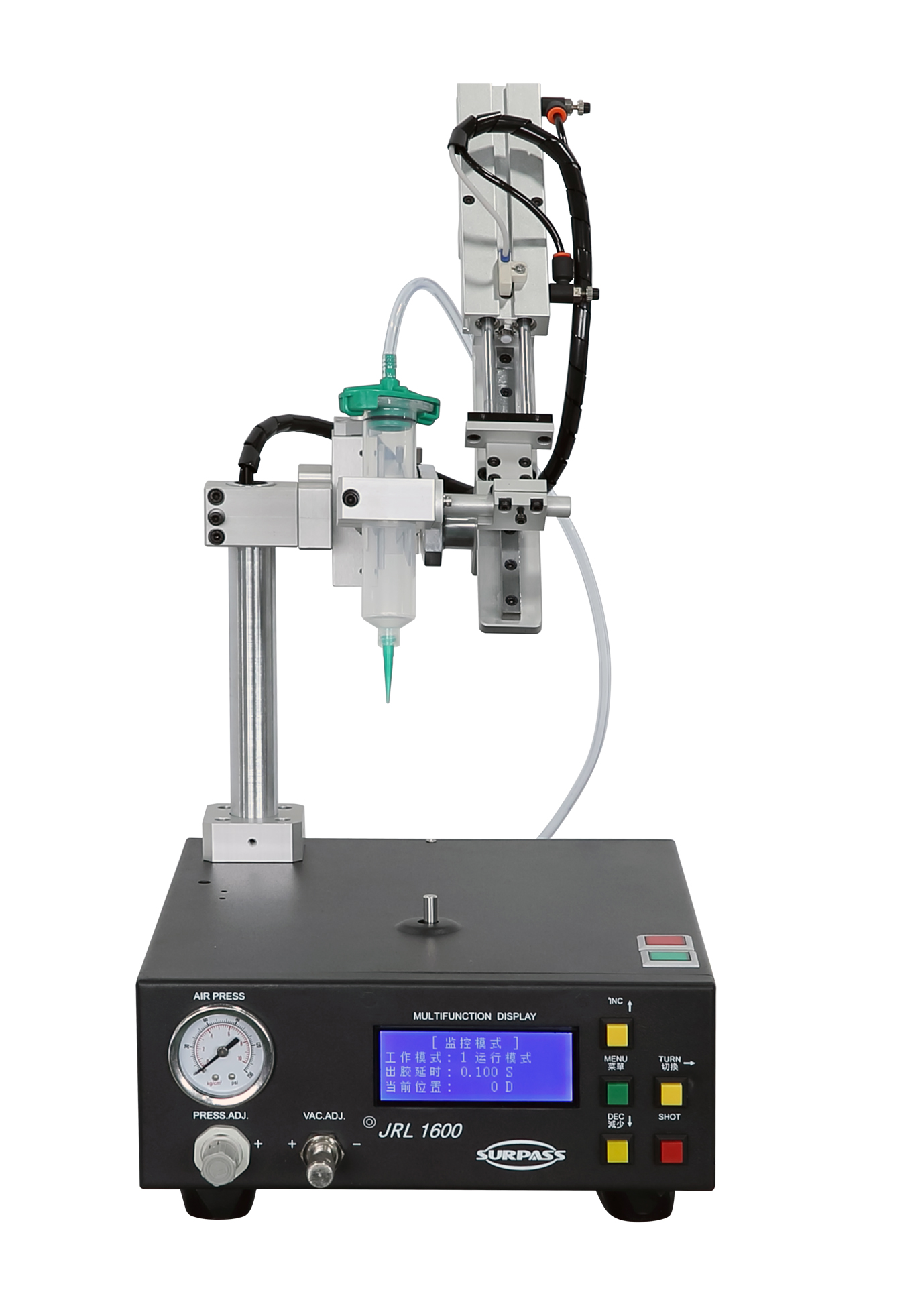 喇叭圓形數(shù)控點膠機JRL-1600